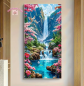 Preview: Diamond Painting Bergwasserfall
